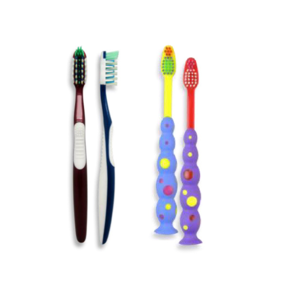 Cepillos de Dientes para Niños y Adultos
